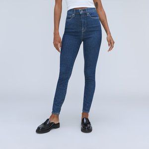 NEW! Everlane The Way-High® Skinny Jean - 28 26 3/4" Inseam in Mid Blue